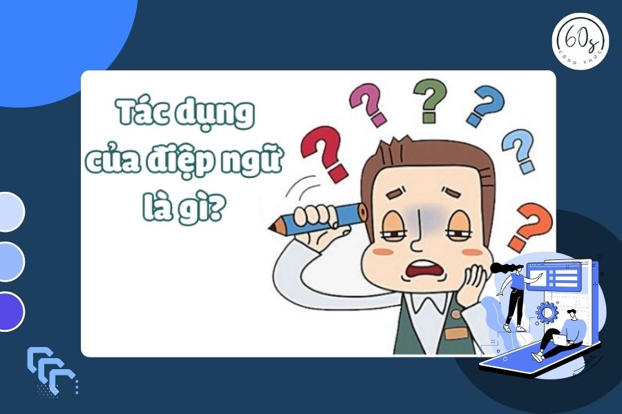 Phép điệp ngữ được sử dụng để nhấn mạnh sự vật cần nói đến