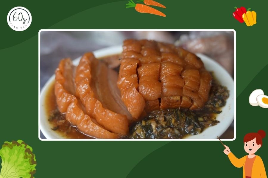 Khâu nhục của nhà hàng Thảo Viên rất ngon, giá cả cũng rất phải chăng